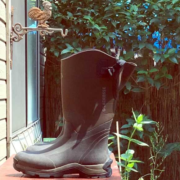 lacrosse 12 inch rubber boots